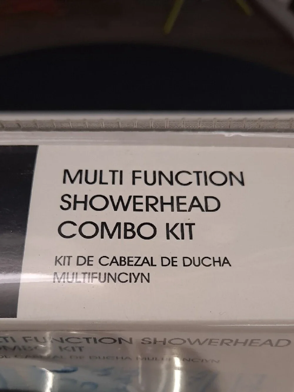 EASY HOME Chrome Multi-Function Showerhead Combo Kit - Chrome